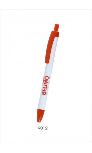 sp plastic pen colour in  orange white